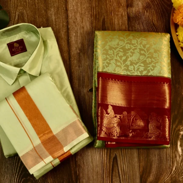 Grand wedding couple combo - marine gray