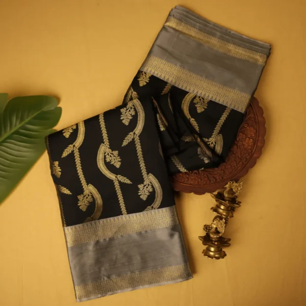 katan soft silk - black