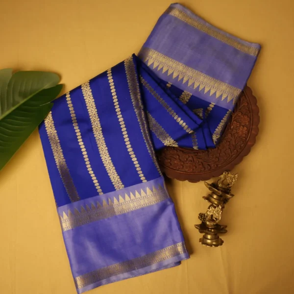 katan soft silk - Royal blue