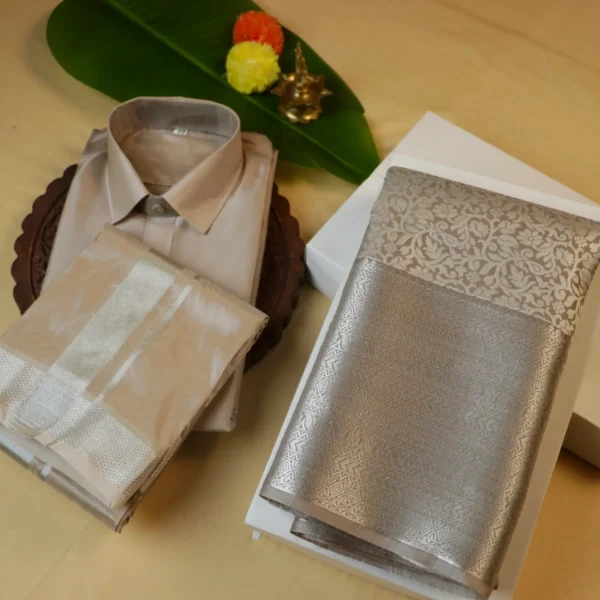 Silver couple combo - sandstone