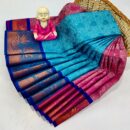 Poondhamil sarees - Ramar blue