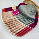 Poondhamil sarees - Grey