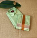 Copper zari shirt & dhoti