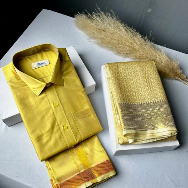 Silver couple combo - jari gold