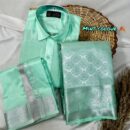 Silver couple combo - mint green