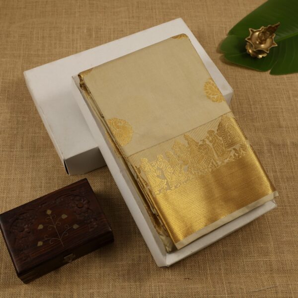 Kanchi soft silk - cream