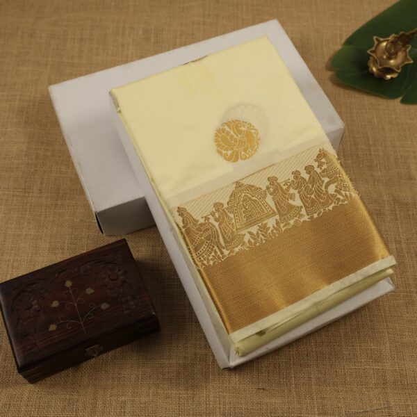 Kanchi soft silk - off-white