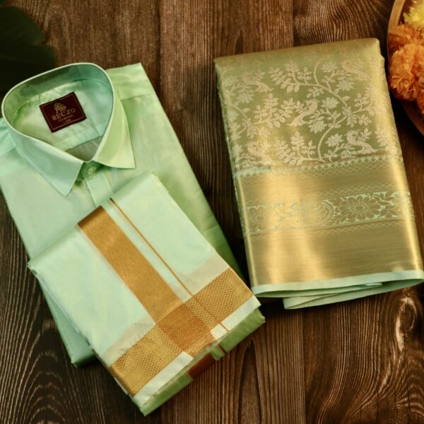 Grand wedding couple combo Gw01 - mint green