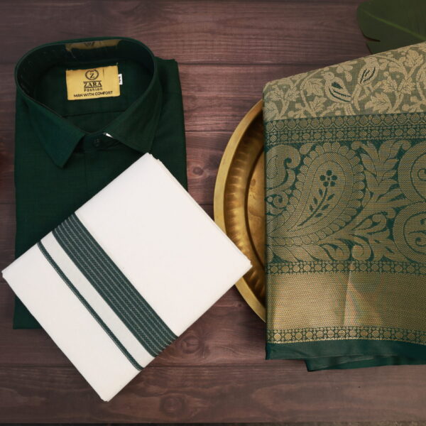 Classic couple combo C504 - dark green